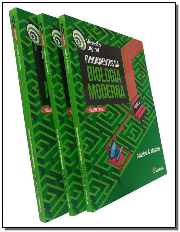 Capa do livro Vereda Digital: Fundamentos da Biologia Moderna, de Jose Mariano Amabis, Gilberto Rodrigues
