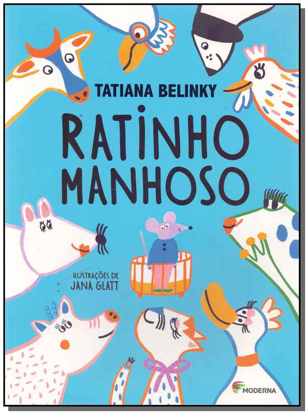 Capa do livro Ratinho Manhoso, de Tatiana Belinky