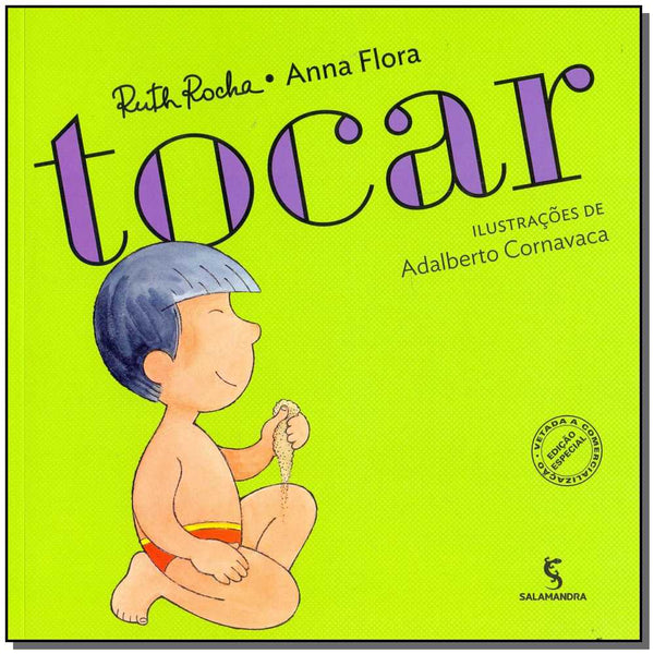 Capa do livro Tocar, de Ruth Rocha