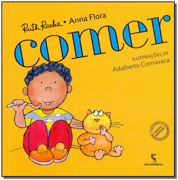 Capa do livro Comer, de Ruth Rocha