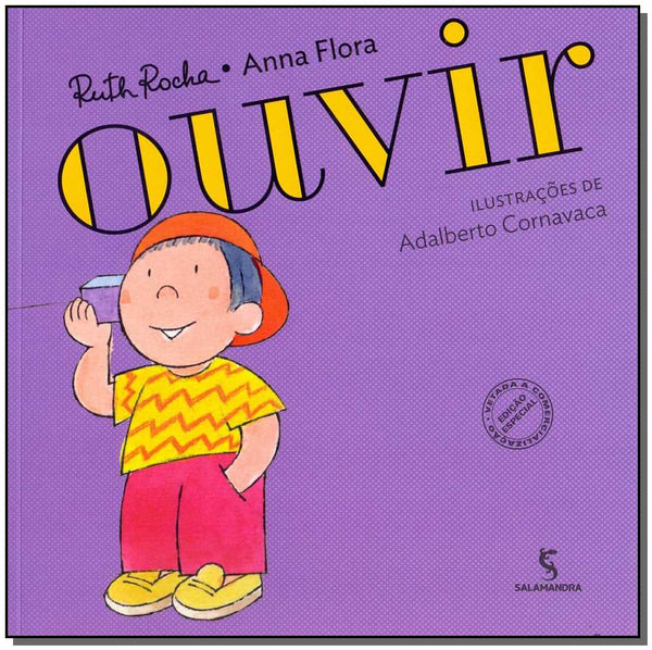 Capa do livro Ouvir, de Ruth Rocha