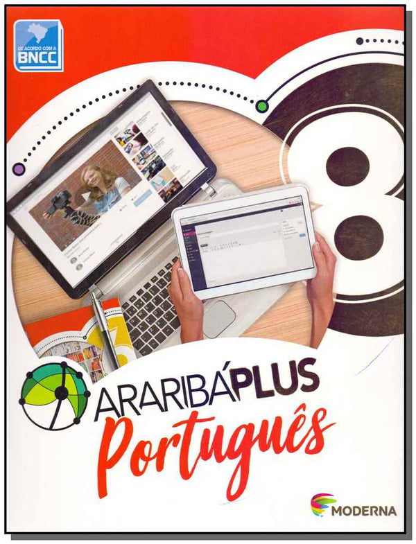 Capa do livro Araribá Plus - Português - 8º Ano - Bncc - 05ed/18, de Monica Franco Jacintho