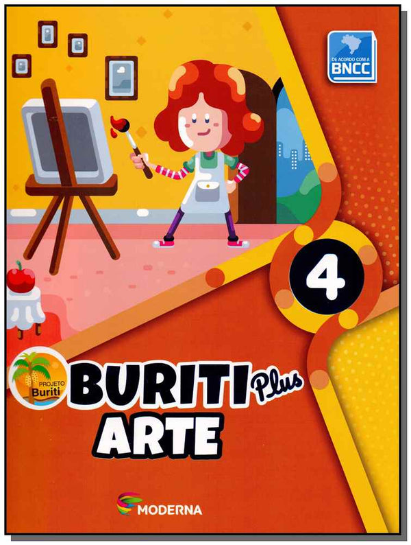 Capa do livro Buriti Plus - Arte - 4º Ano - 01ed/18, de Editora Moderna