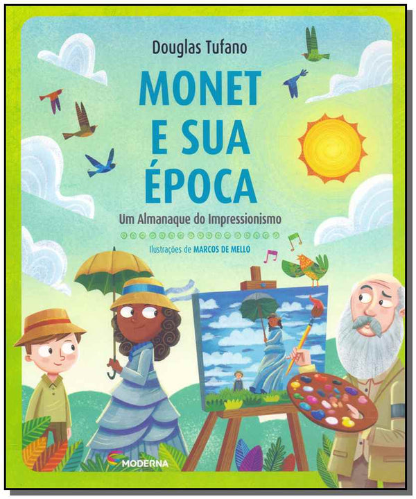 Capa do livro Monet e Sua Época, de Douglas Tufano