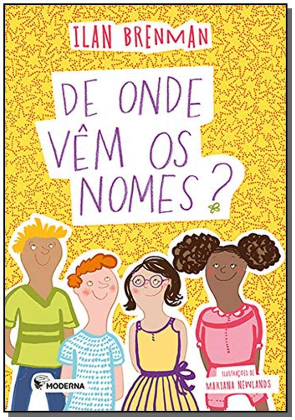 Capa do livro De Onde Vêm os Nomes?, de Ilan Brenman