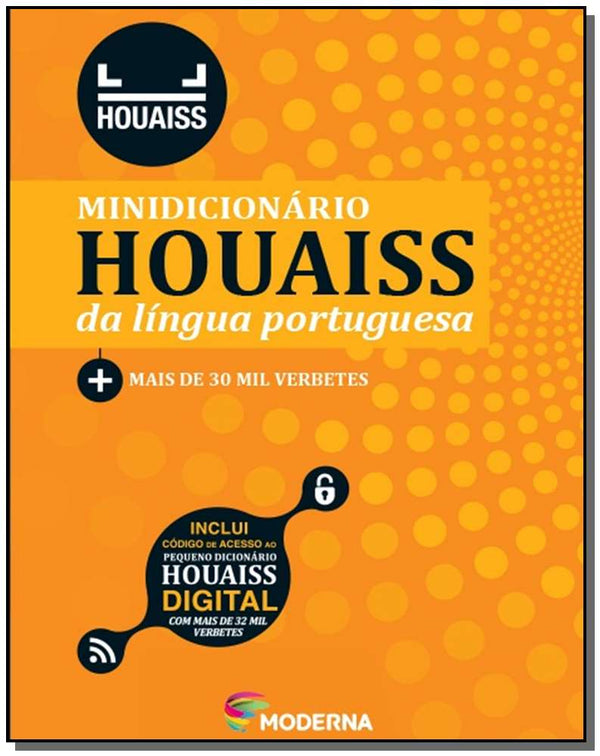 Capa do livro Minidicionário Houaiss da Língua Portuguesa, de Antonio Houaiss
