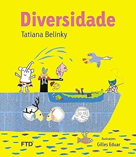 Capa do livro Diversidade, de Tatiana Belinky