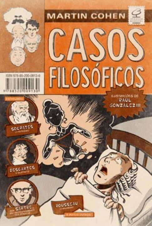 Capa do livro Casos Filosóficos, de Martin Cohen