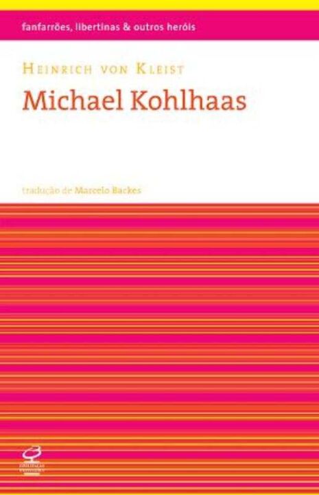 Capa do livro Michael Kohlhaas, de Heinrich Von Kleist