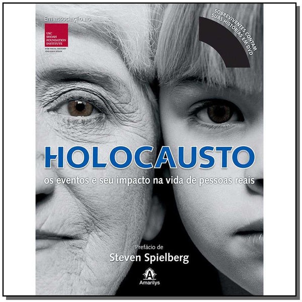 Capa do livro Holocausto, de Steven Spilberg