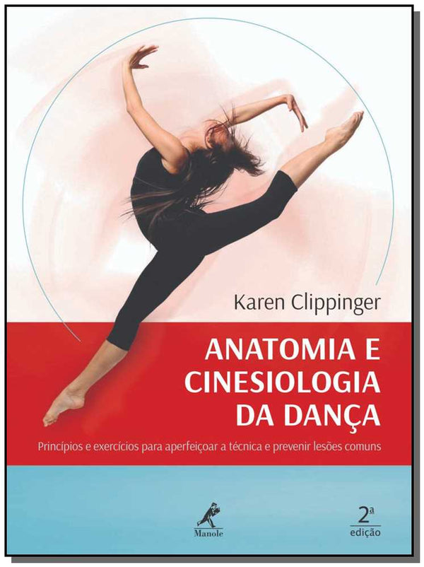 Capa do livro Anat.e Cinesiologia da Danca, de Karen Clippinger