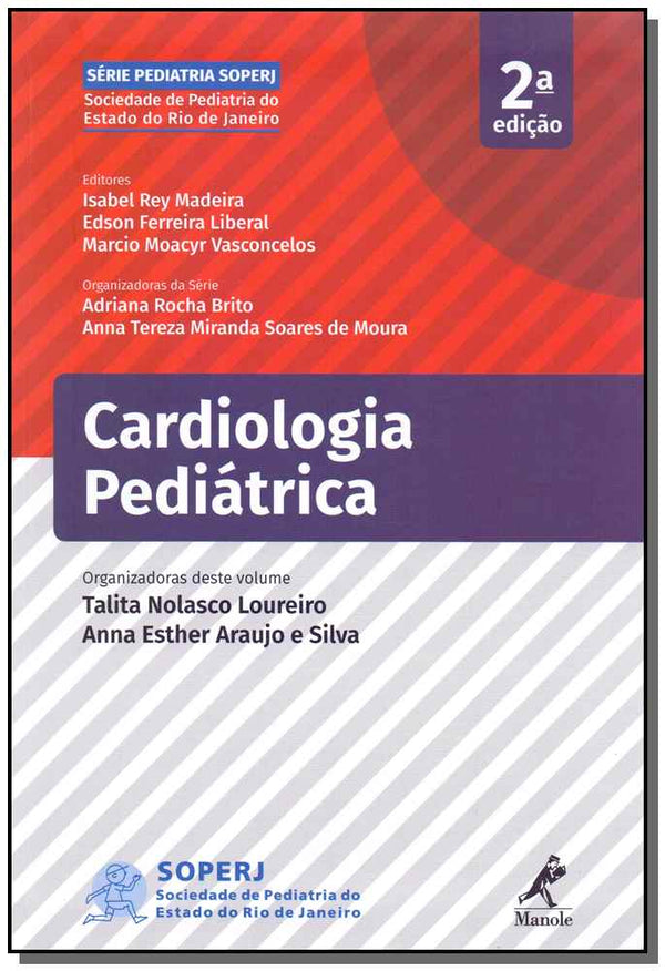 Capa do livro Cardiologia Pediátrica - 02ed/19, de Talita Loureiro, Anna Silva (org.)