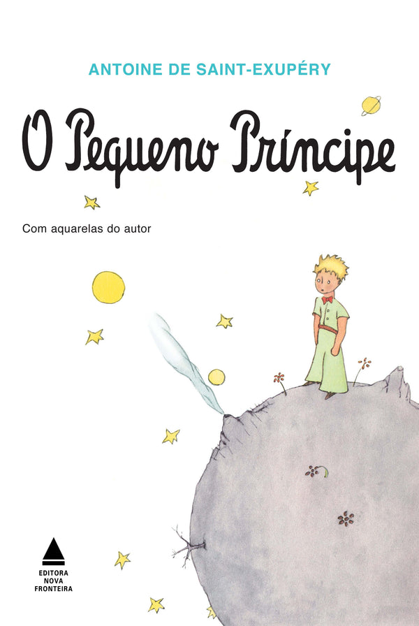 Capa do livro O Pequeno Príncipe, de Antoine de Saint-Exupery