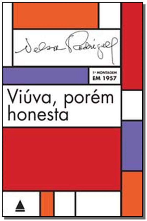 Capa do livro Viúva, Porém Honesta, de Nelson Rodrigues