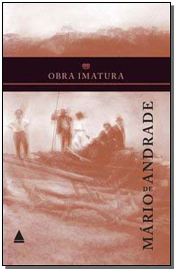 Capa do livro Obra Imatura, de Mario de Andrade