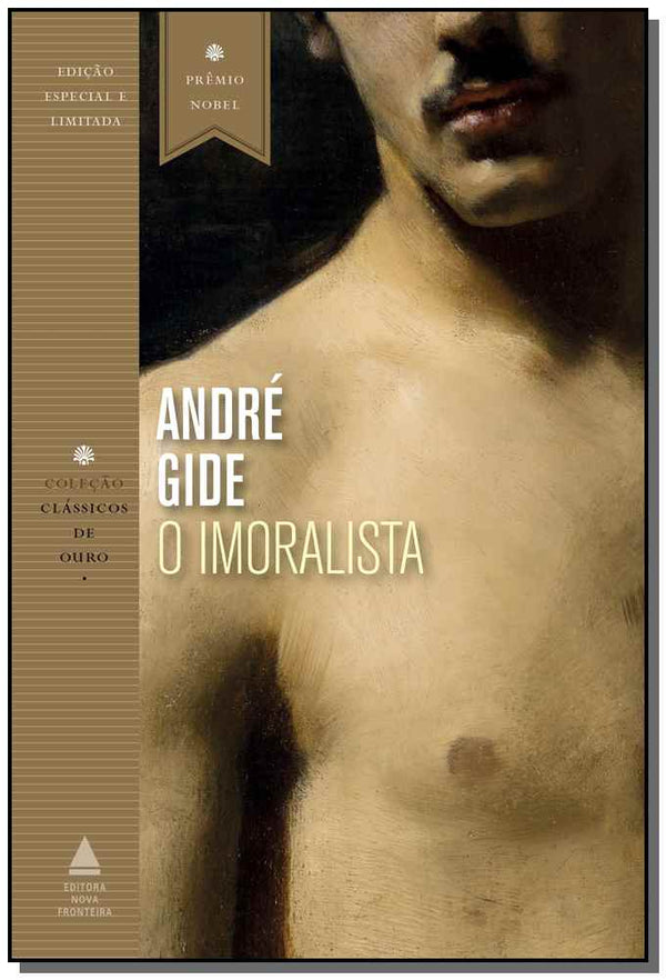 Capa do livro O Imoralista, de Andre Gide