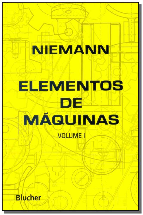 Capa do livro Elementos de Máquinas, de Gustav Niemann