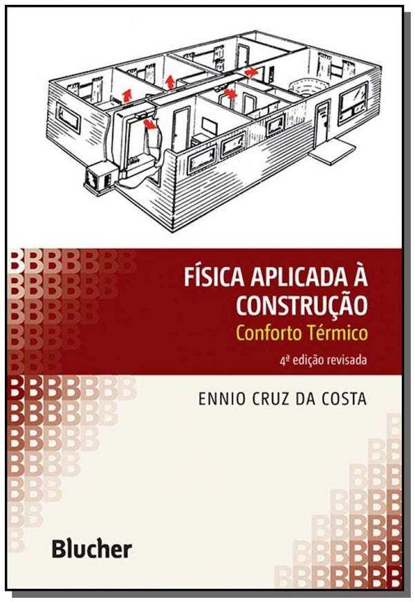 Capa do livro Física Aplicada à Construção, de Ennio Cruz da Costa