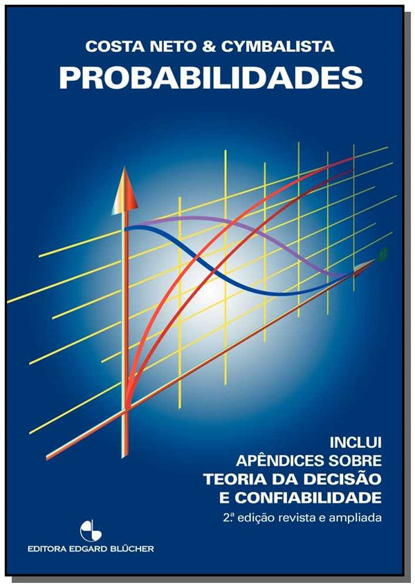 Capa do livro Probabilidades, de Pedro Luiz de Oliveira , Cymbalista, M Costa Neto
