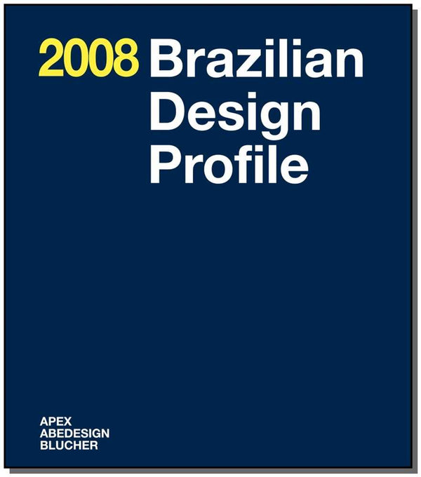 Capa do livro Brazilian Design Profile 2008, de Abedesign (Instituicao)