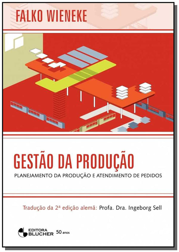 Capa do livro Gestão da Produção, de Falko Wieneke
