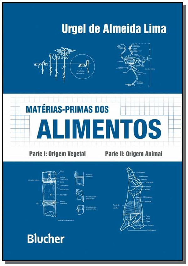 Capa do livro Matérias-Primas dos Alimentos, de Urgel de Almeida Lima