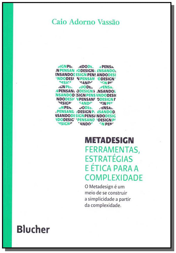 Capa do livro Metadesign, de Caio Adorno Vassao