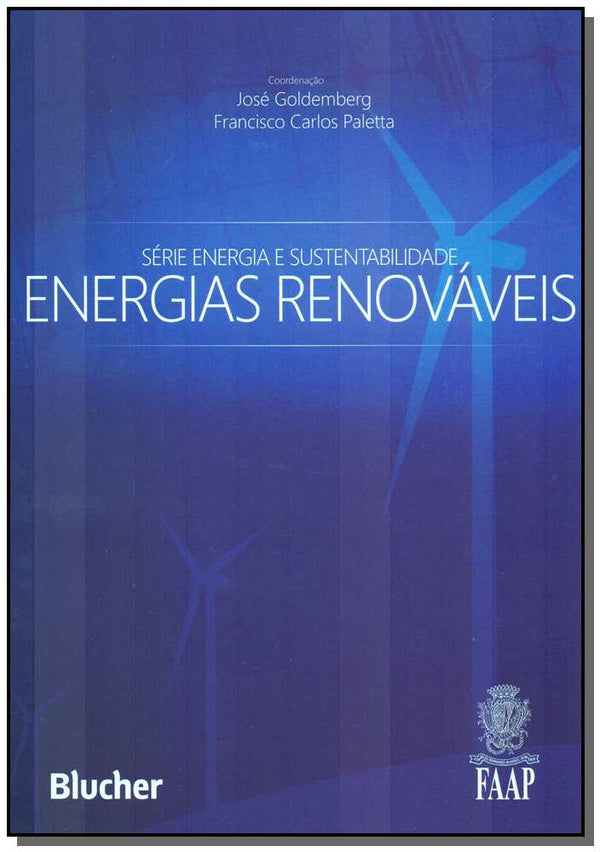 Capa do livro Energias Renováveis, de Jose Goldemberg, Francisco Paletta