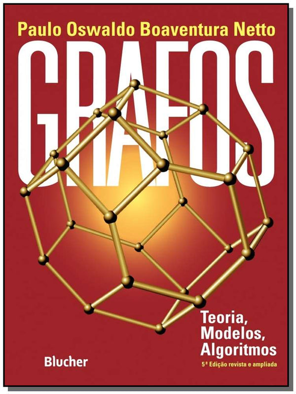 Capa do livro Grafos, de Paulo Oswaldo Boaventura Netto