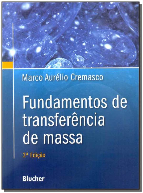 Capa do livro Fundamentos de Transferência de Massa, de Marco Aurelio Cremasco