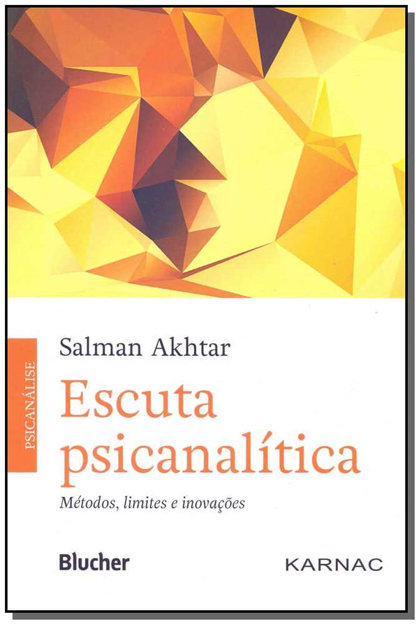 Capa do livro Escuta Psicanalítica, de Salman Akhtar