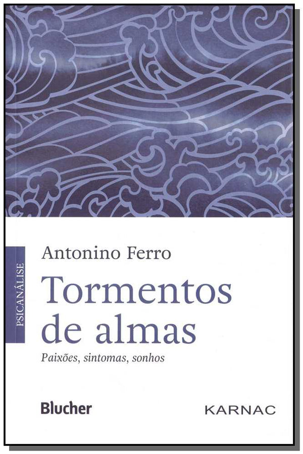 Capa do livro Tormentos de Almas, de Antonino Ferro