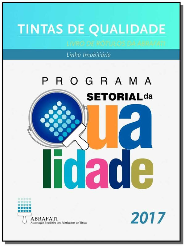 Capa do livro Tintas de Qualidade, de Abrafati (Instituicao)