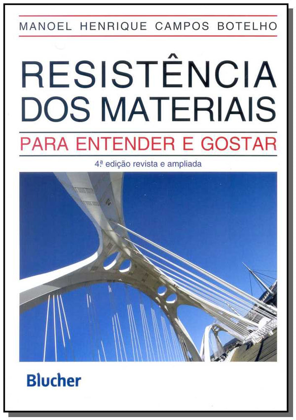 Capa do livro Resistência dos Materiais, de Manoel Henrique Campos Botelho