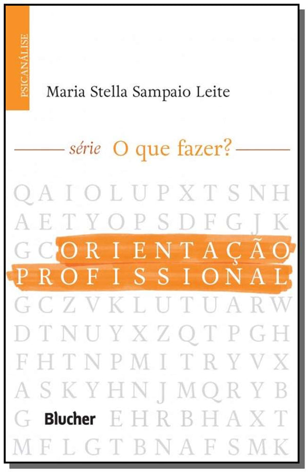 Capa do livro Orientação Profissional, de Maria Stella Sampaio Leite