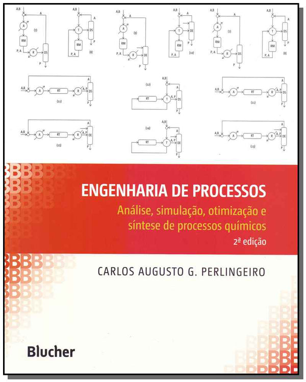 Capa do livro Engenharia de Processos, de Carlos Augusto G. Perlingeiro