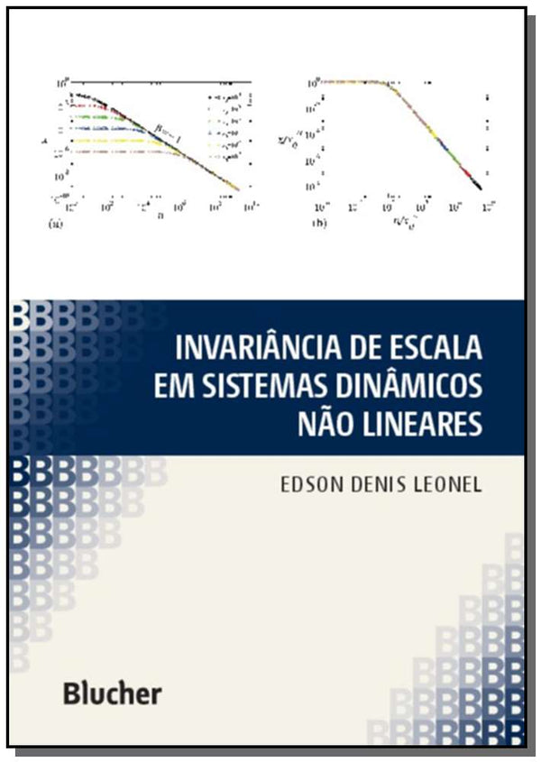 Capa do livro Invariância de Escala em Sistemas Dinâmicos Não Lineares, de Edson Denis Leonel