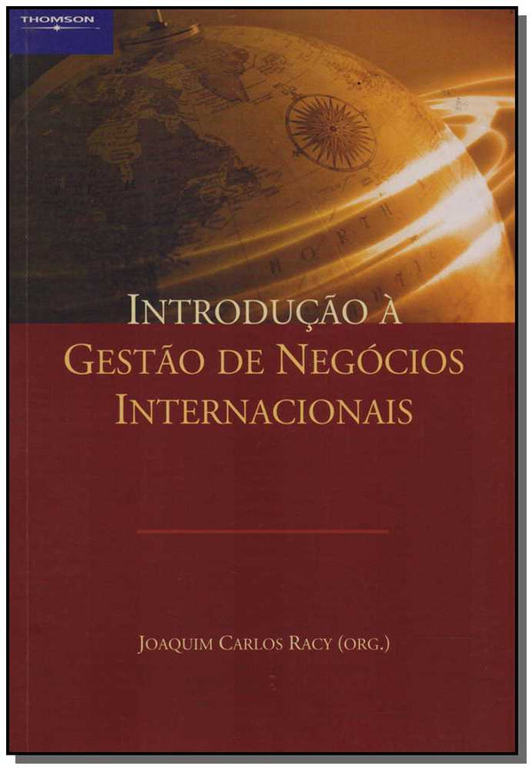 Capa do livro Introdução à Gestão de Negócios Internacionais, de Joaquim Carlos Racy (org.)