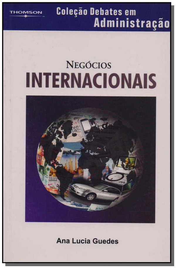 Capa do livro Negócios Internacionais, de Ana Lucia Guedes