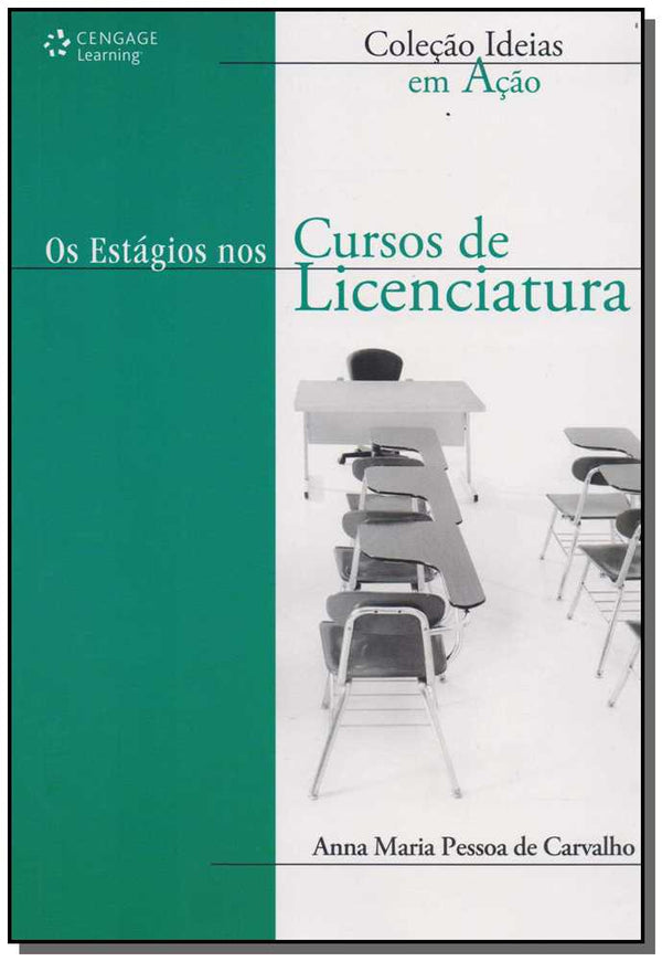 Capa do livro Os Estágios nos Cursos de Licenciatura, de Anna Maria Pessoa Carvalho de