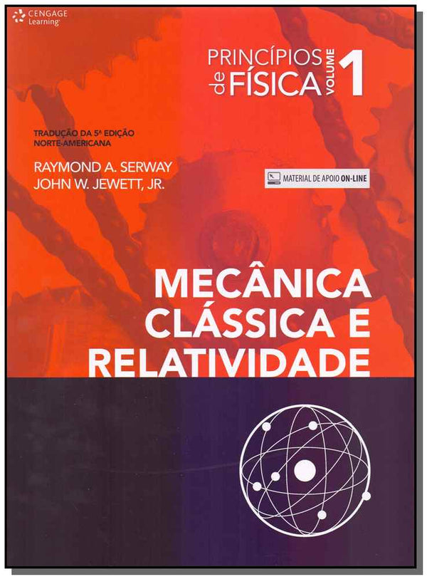 Capa do livro Princípios de Física - Mecânica Clássica e Relatividade - Vol.01, de Raymond A. Serway, John W. Jewett .jr