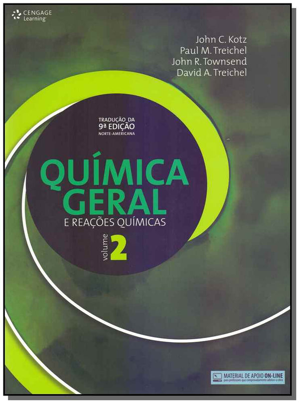 Capa do livro Química Geral e Reações Químicas - Vol. II, de Kotz; Treichel; Townsend e Treichel