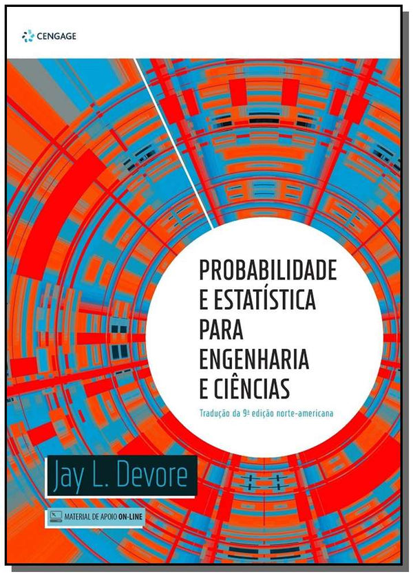 Capa do livro Probabilidade e Estat.para Eng.e Ciências -01ed/18, de Jay L. Devorate