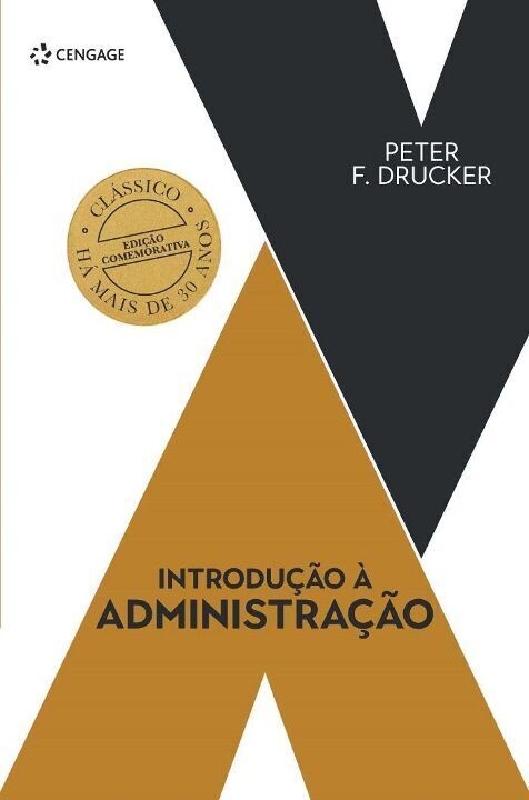 Capa do livro Introdução à Administração - Drucker, de Peter F. Drucker