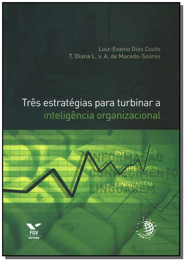 Capa do livro Três Estratégias para Turbinar a Inteligência Organizacional, de Luiz Couto, T. Soares