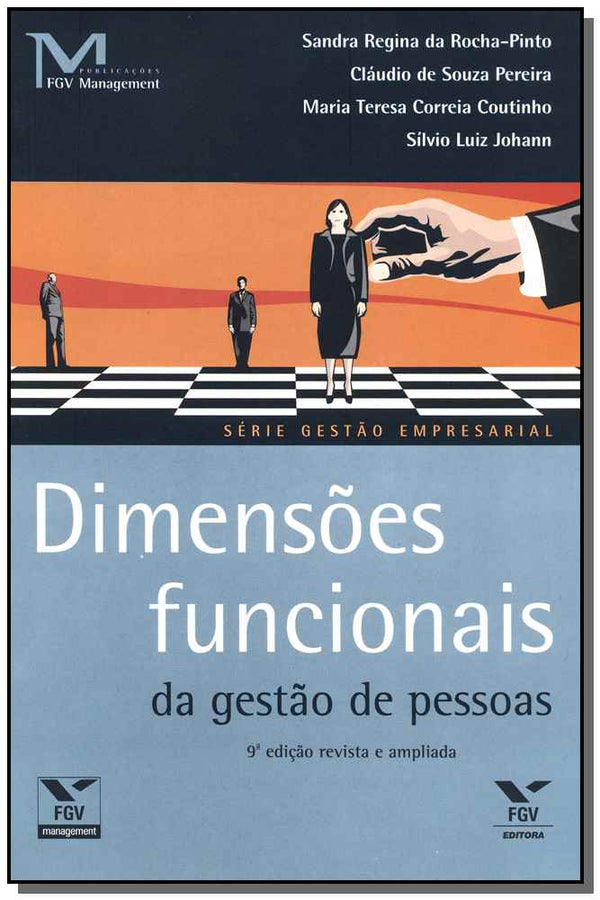 Capa do livro Dimensões Funcionais da Gestão de Pessoas - Gep, de Diversos Autores