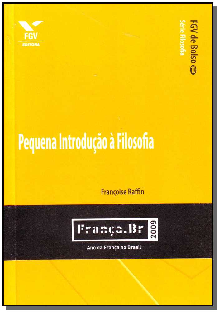 Pequena Introdução à Filosofia - Fgv de Bolso