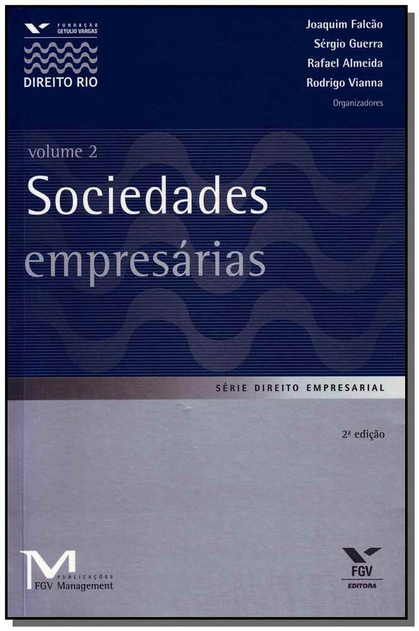Capa do livro Sociedades Empresárias, Volume 2, de Joaquim / Vianna, Rodrigo Falcao