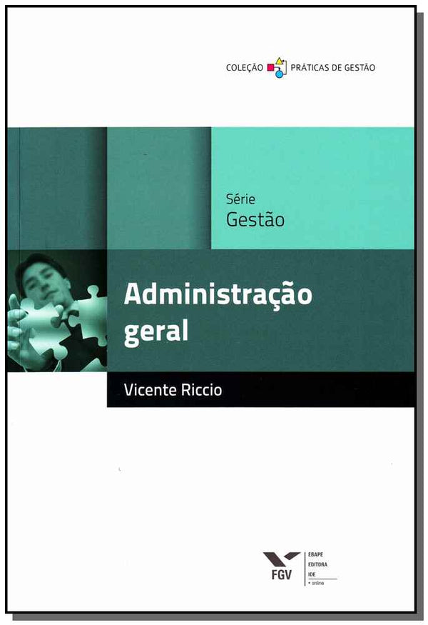 Capa do livro Administração Geral, de Vicente Riccio