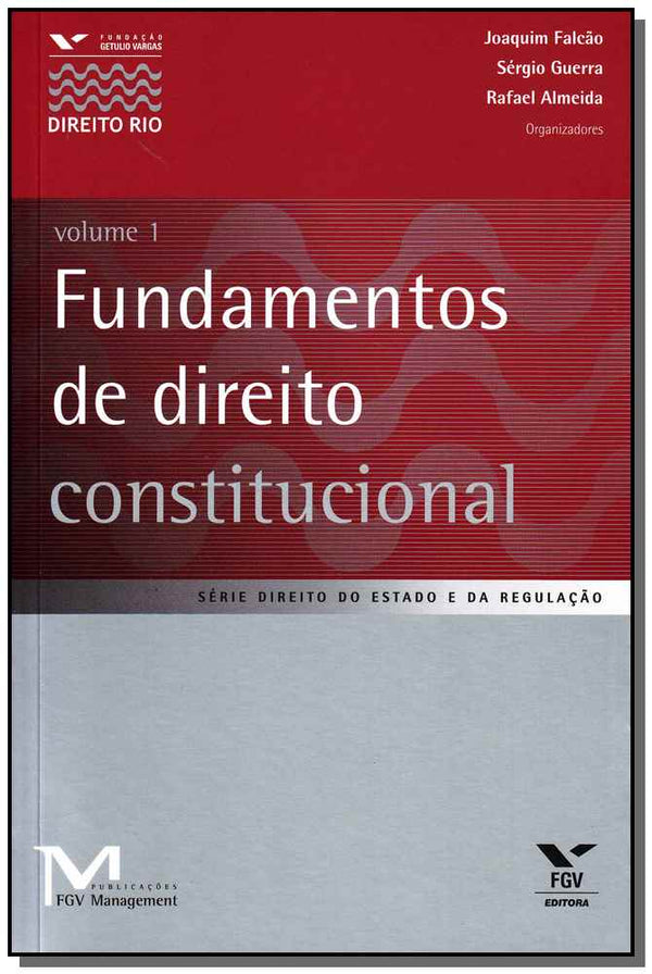 Capa do livro Fundamentos de Direito Constitucional, Volume 1, de Joaquim Falcao